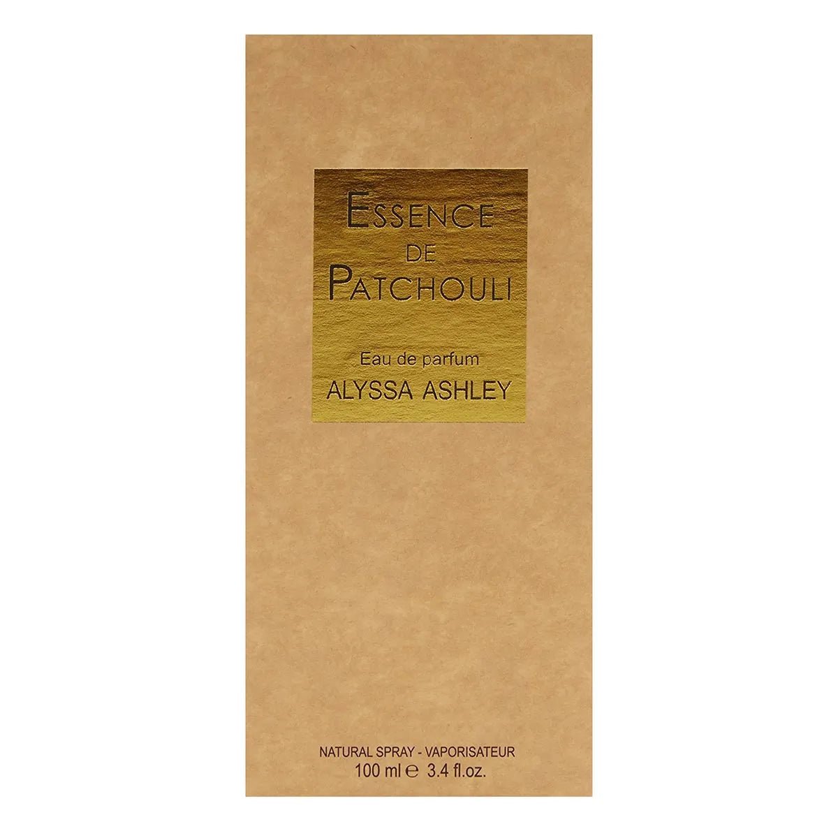 Alyssa Ashley Essence de Patchouli Eau de Parfum Spray – Vaporisateur Femme 100ml - Afanaya