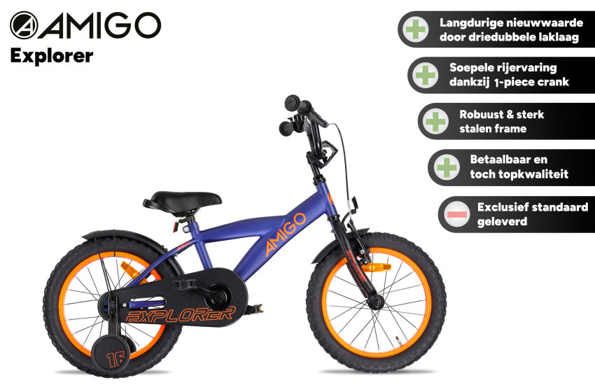 Amigo Explorer Boys Coaster Brake