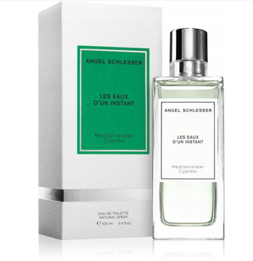 Angel Schlesser Les Eaux d’Un Instant Mediterranean Cypress Eau de Toilette Spray Parfum Homme 100ml - Afanaya