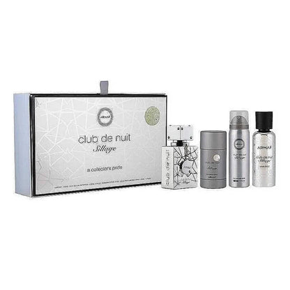 Armaf Club De Nuit Sillage Coffret Eau de Parfum 30ml + Hair Mist 55ml + Déodorant Stick 75ml + Body Spray 50ml - Afanaya