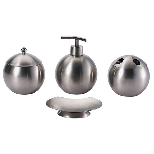 Bergner Badset - Rvs - 4 Delig - Afanaya