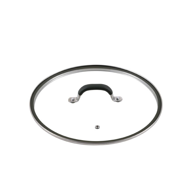 Bergner Midnight Rvs Soeppan Met Deksel - Inductie - 28Cm - 9.5L - Afanaya