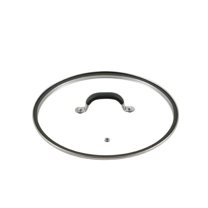 Bergner Midnight Rvs Soeppan Met Deksel - Inductie - 28Cm - 9.5L - Afanaya