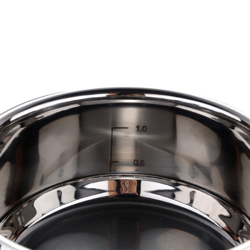 Bergner Midnight Rvs Steelpan - Inductie - 1.3 L - Afanaya