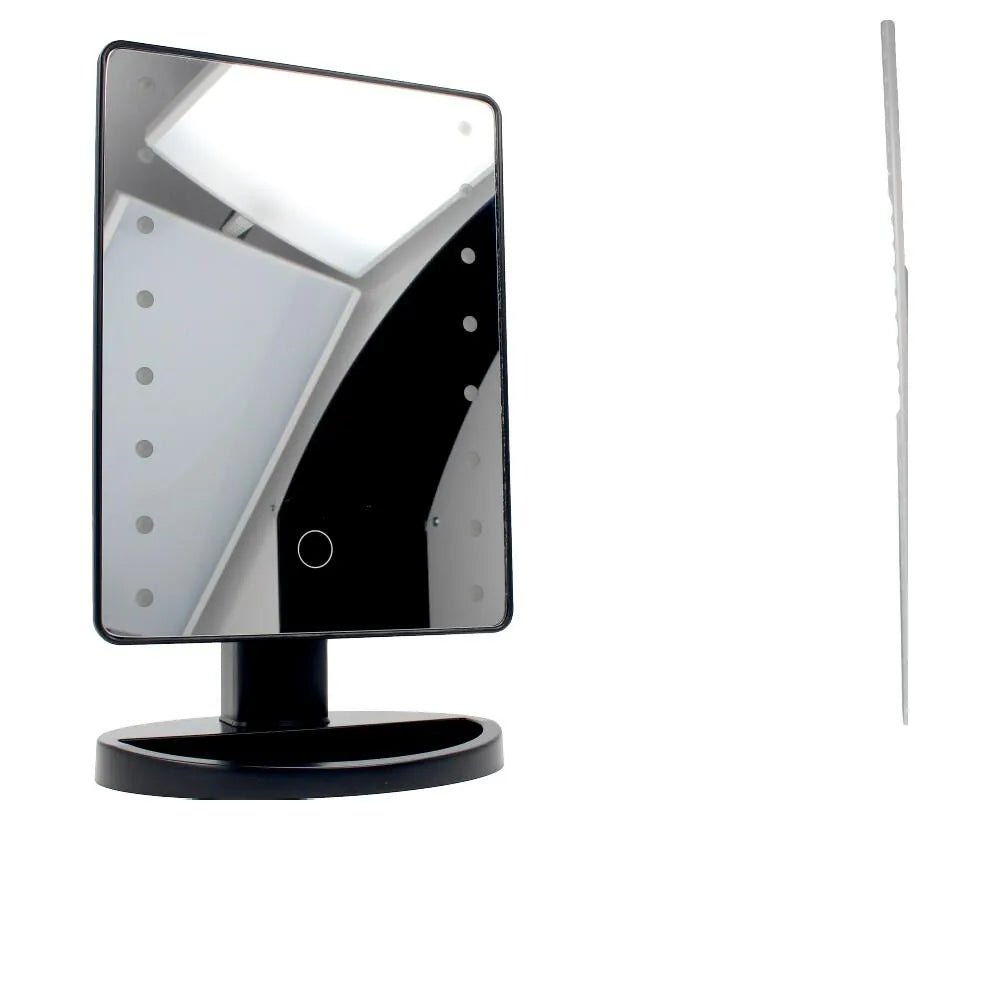 Carl and Son Carl and Son Carl and Son Carl and Son Makeup Mirror Led Light Black 525g - Afanaya