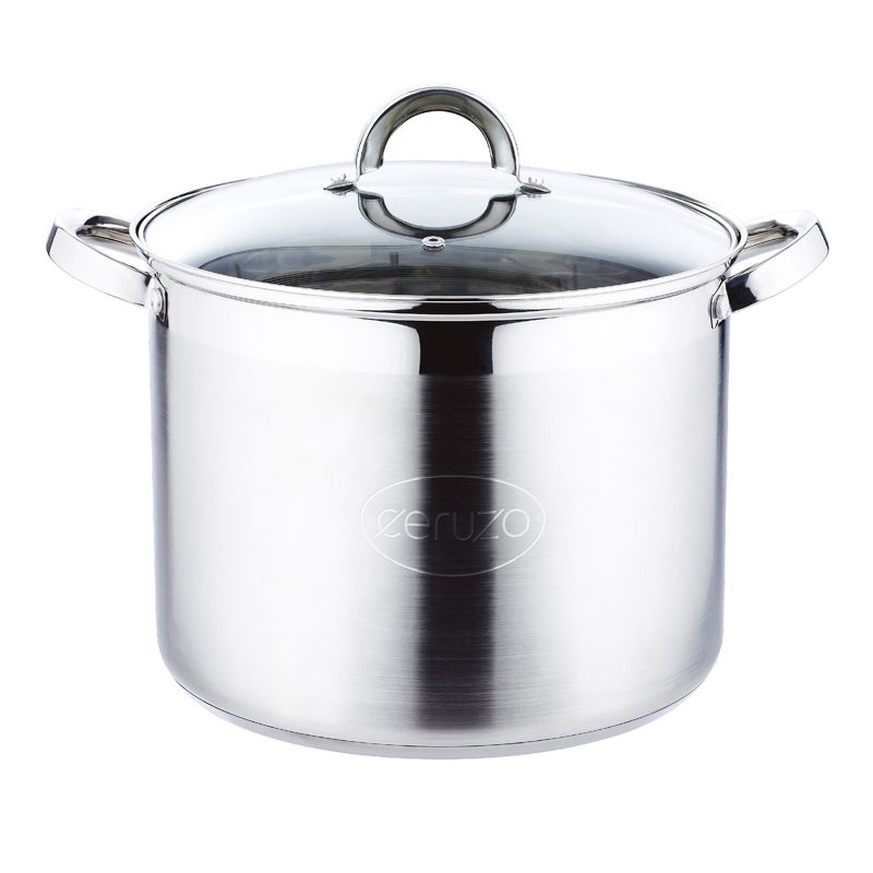 Ceruzo Rvs Soeppan - 12 Liter - Ø28 Cm - Afanaya