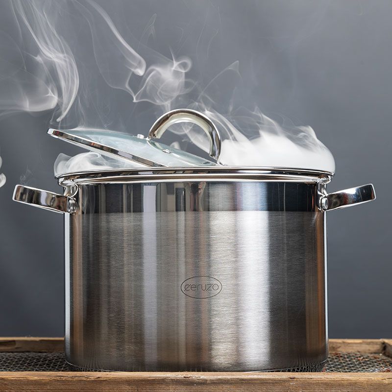 Ceruzo Rvs Soeppan - 9.5 Liter - Afanaya