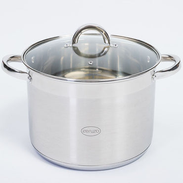 Ceruzo Rvs Soeppan - 9.5 Liter - Afanaya