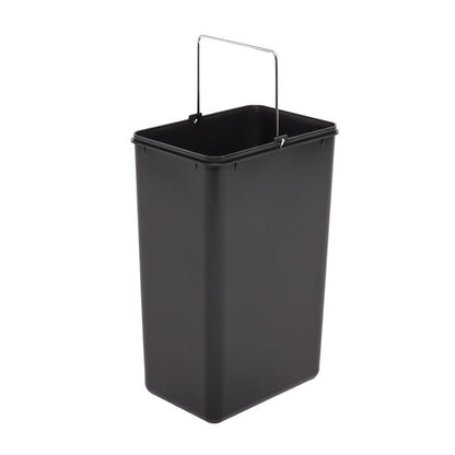 Ceruzo Stainless Steel Recycling Bin 3 Compartment Waste Separation Trash Can 3×15L - Afanaya