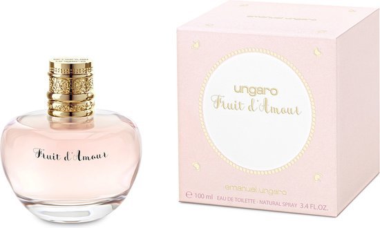 Emanuel Ungaro Fruit D'amour Pink Eau de Toilette 100ml - Afanaya