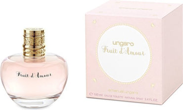 Emanuel Ungaro Fruit D'amour Pink Eau de Toilette 100ml - Afanaya
