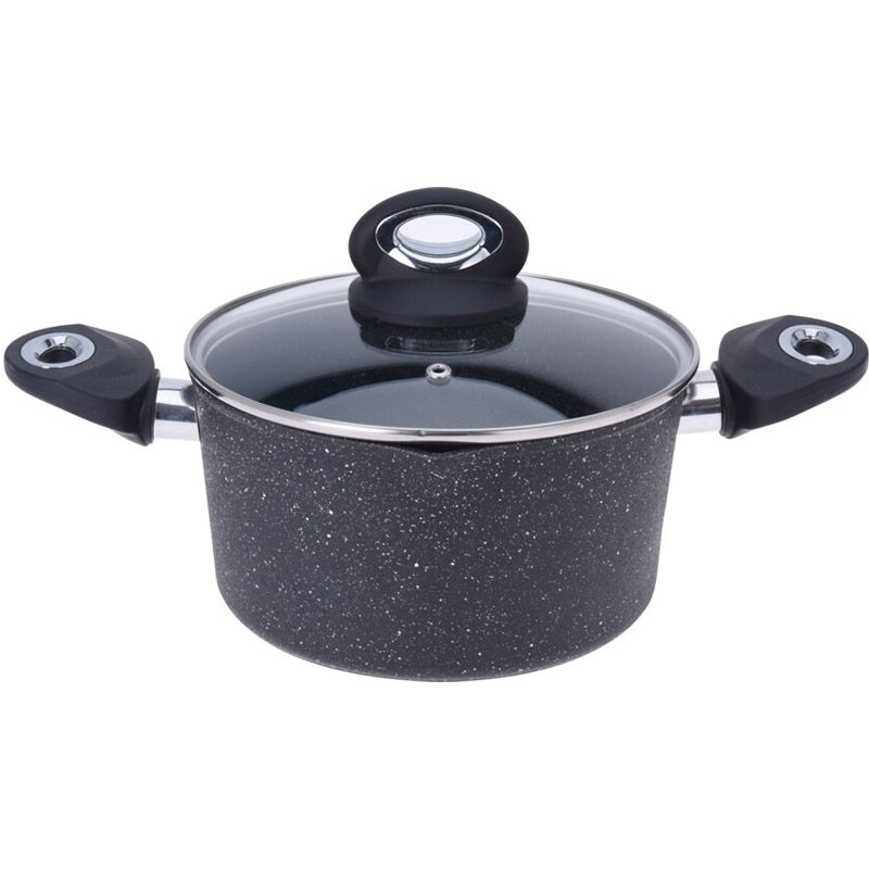 Excellent Houseware Braadpan Met Deksel - Ø20Cm - Gesmeed Aluminium - Afanaya