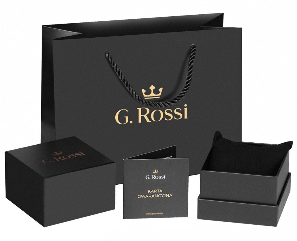 G. Rossi 12177A5 - 5E2 Women’s Watch Elegant Rose Gold Stainless Steel with Original Box - Afanaya