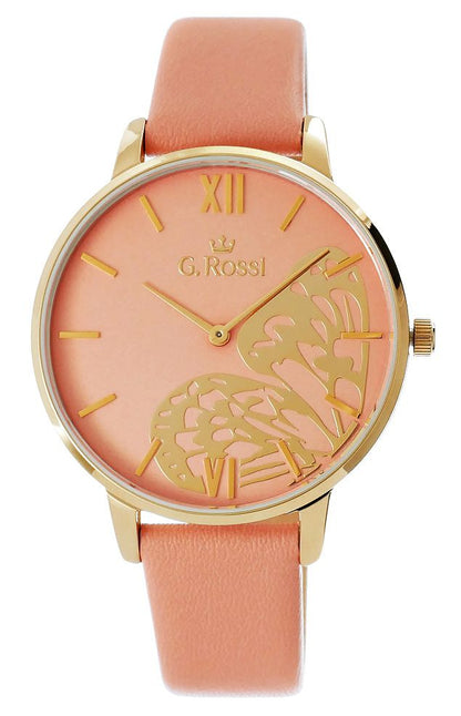 G. Rossi 12177A5 - 5E2 Women’s Watch Elegant Rose Gold Stainless Steel with Original Box - Afanaya