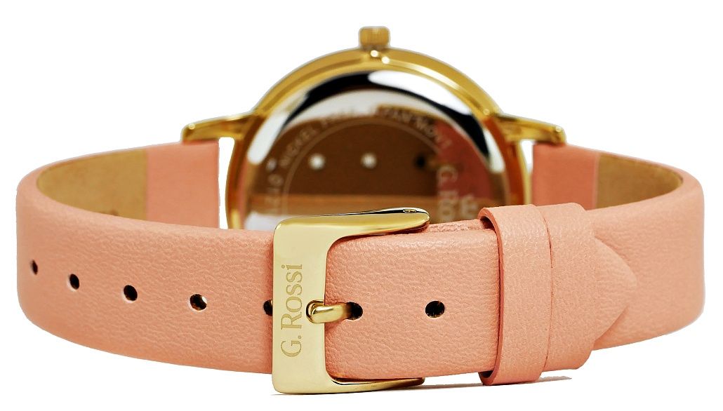 G. Rossi 12177A5 - 5E2 Women’s Watch Elegant Rose Gold Stainless Steel with Original Box - Afanaya