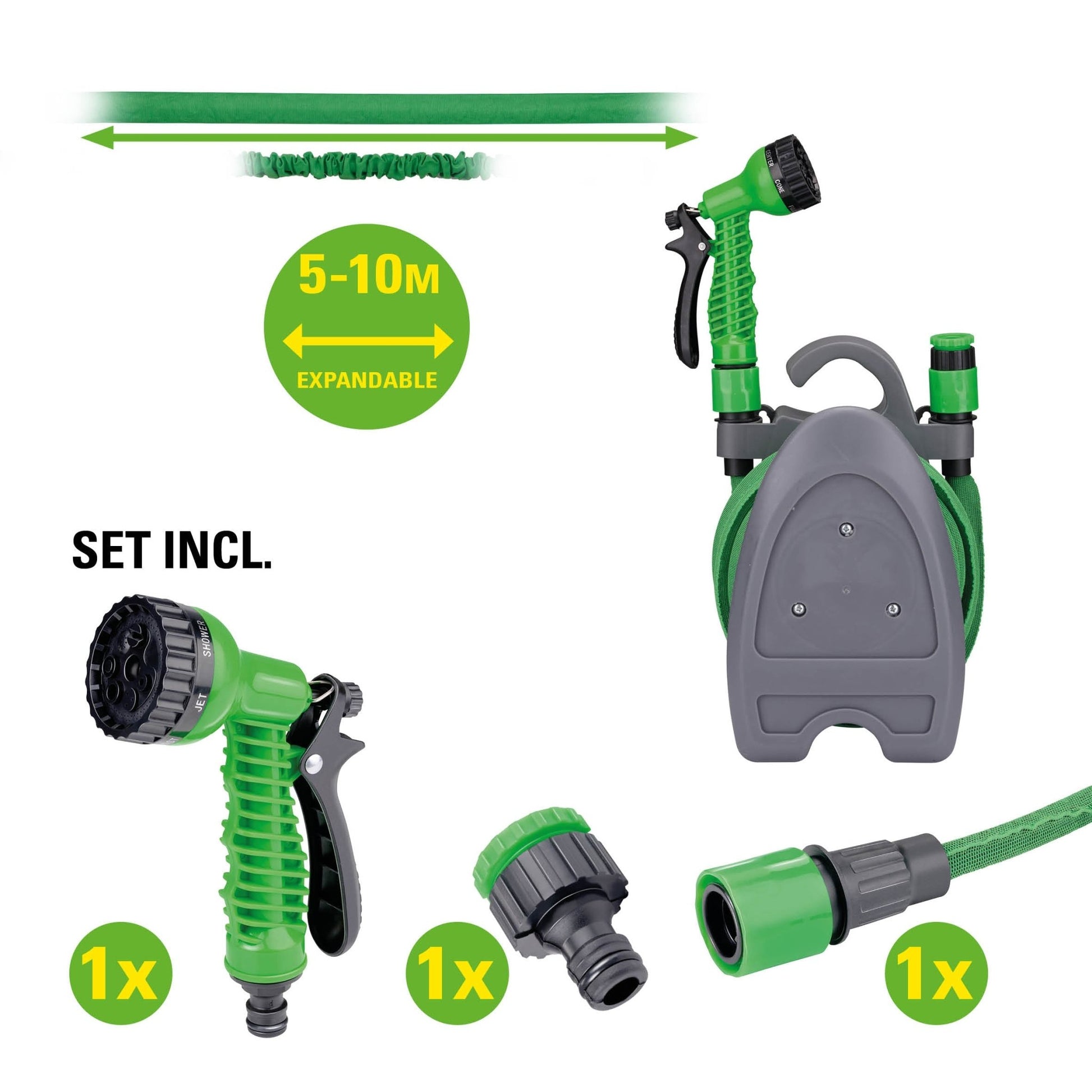 Gardenhose Set Elastic 10M - Afanaya