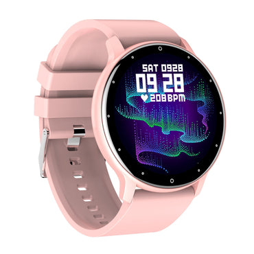 Gravity GT1 - 1 Women’s Smartwatch Elegant Design Fitness Tracker with Heart Rate Sleep & Notifications - Afanaya
