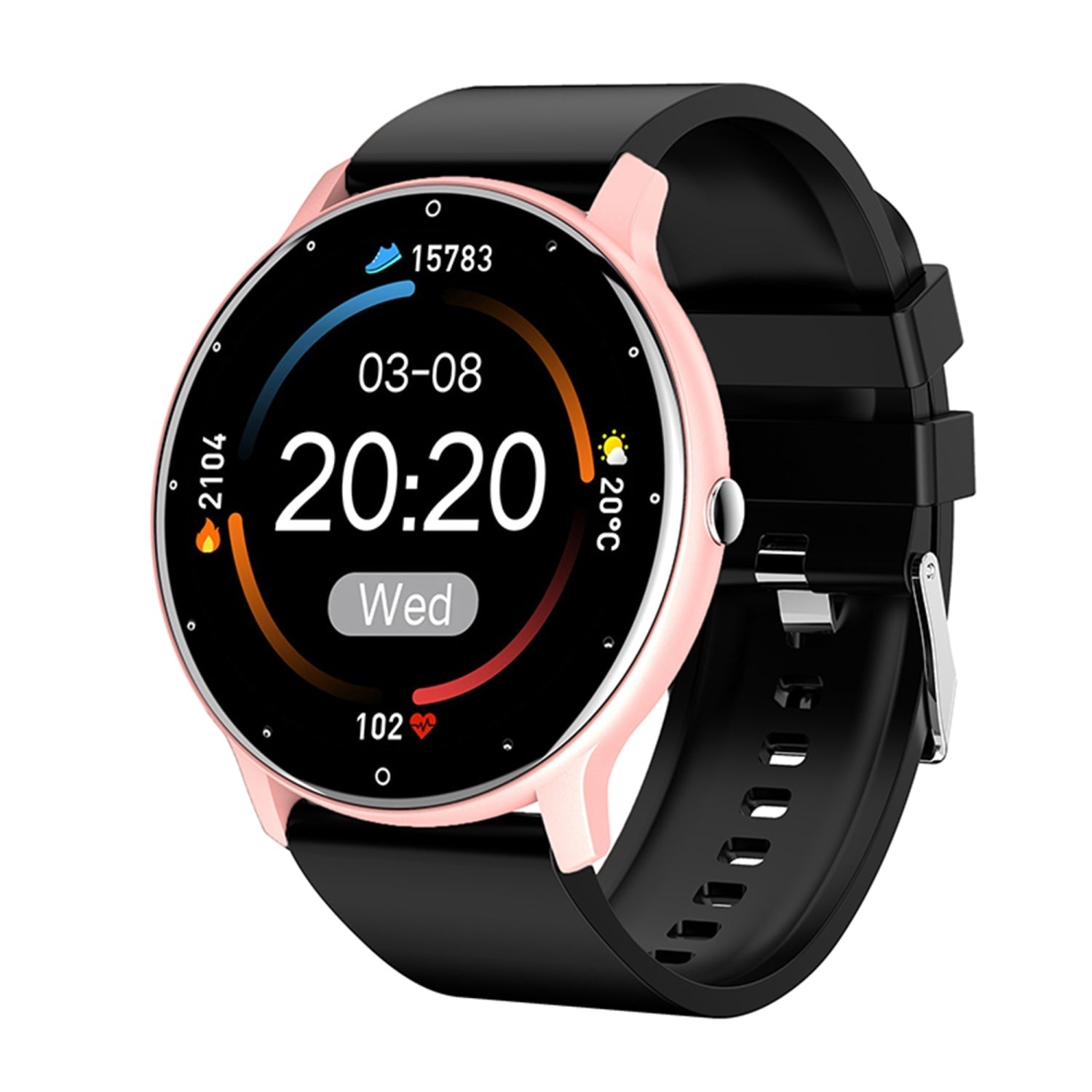 Gravity GT1 - 2 Women’s Smartwatch – Elegant Fitness & Health Tracker - Afanaya