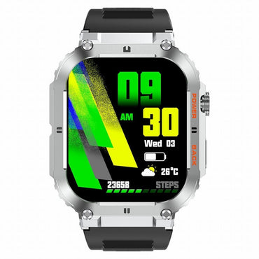 Gravity GT6 - 5 Smartwatch 1.32" HD Display Fitness Tracker with Heart Rate Sleep Monitor - Afanaya