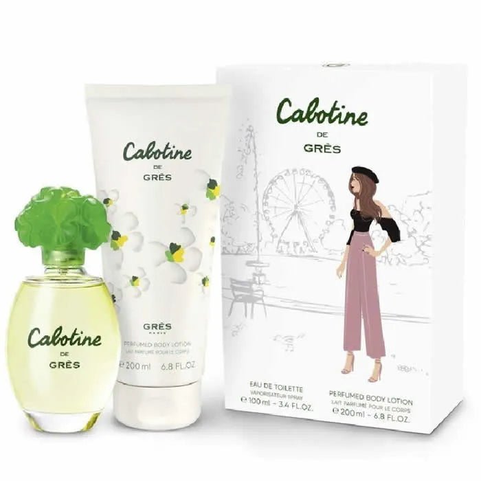 Gres Cabotine Eau De Toilette Vaporisateur 100ml Coffret 2 Produits - Afanaya