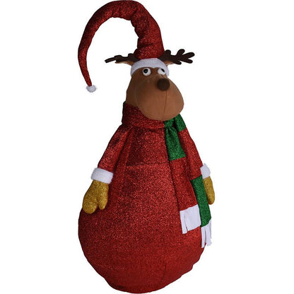 Happy Rendier Xxl - 120Cm - Met Led Lampjes - Met Timer - Geschikt Voor Buiten - Afanaya