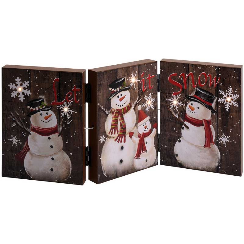 Houten Decoratie Met Licht - Afanaya