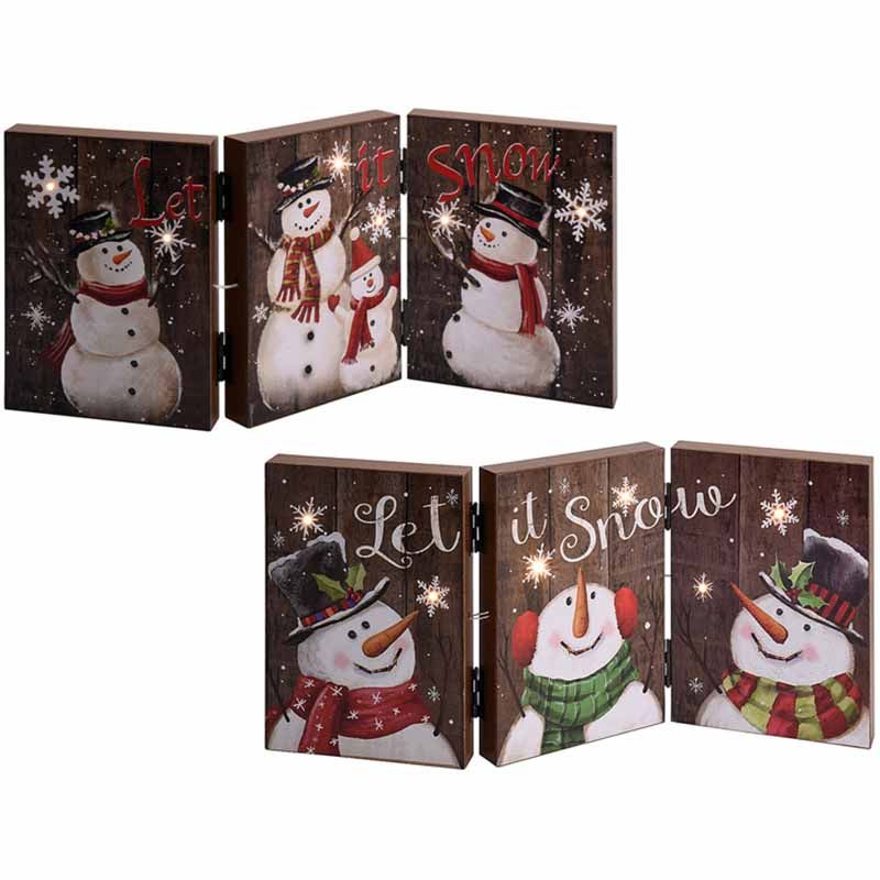 Houten Decoratie Met Licht - Afanaya