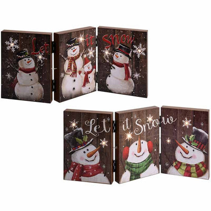 Houten Decoratie Met Licht - Afanaya