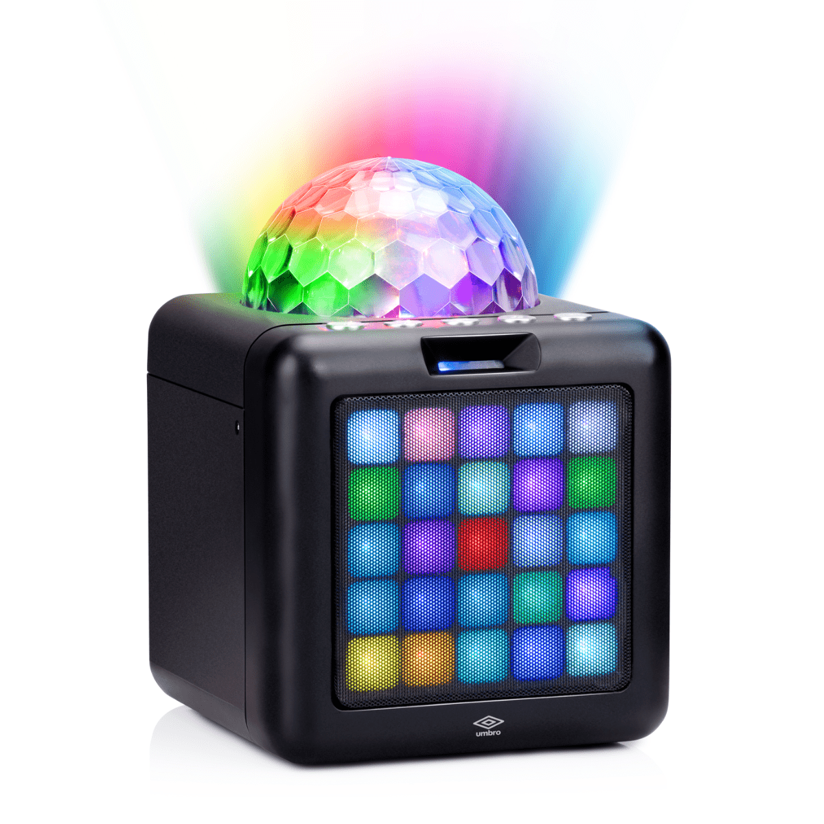 Karaoke Party Speaker Bt 10W 25 Leds Usb - Afanaya