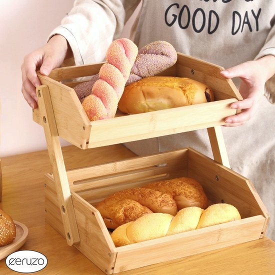 Ceruzo Fruit & Vegetable Rack Multi-Layer Kitchen Storage Organizer for Fresh Produce