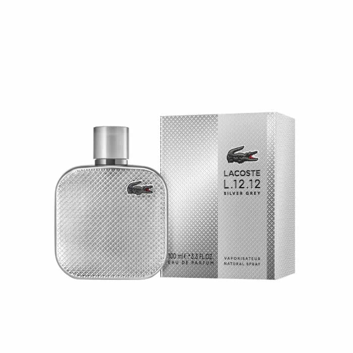 Lacoste L.12.12 Silver Grey Eau De Parfum Vaporisateur 100ml - Afanaya
