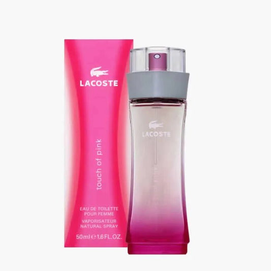 Lacoste Touch Of Pink Eau De Toilette Vaporisateur 50ml - Afanaya