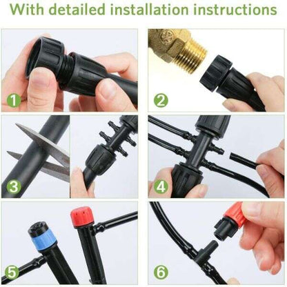 Laster Large set for Irrigation System for Garden Lawn - Afanaya