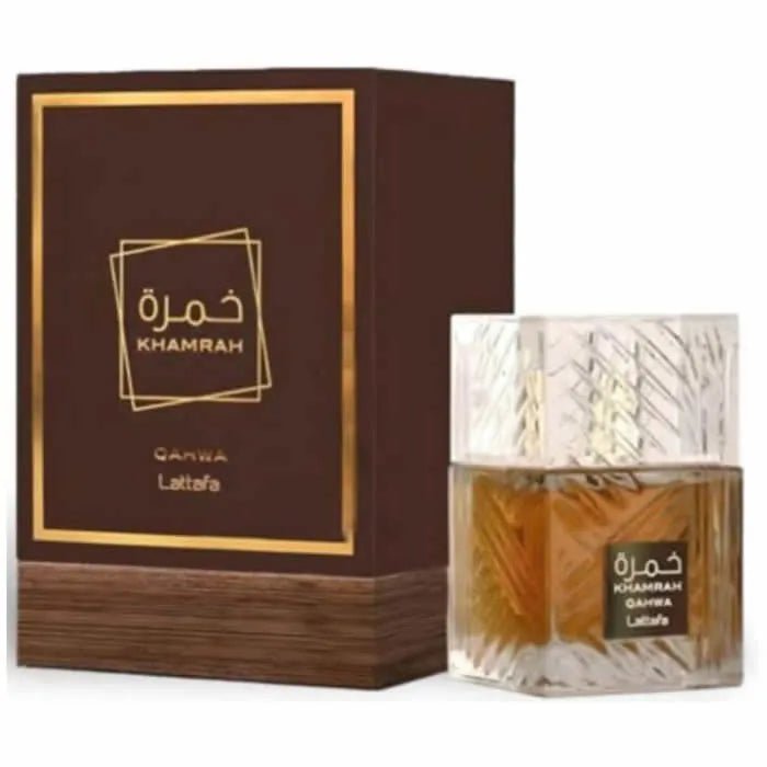 LATTAFA KHAMRAH QAHWA EDP SPRAY 100ML - Afanaya