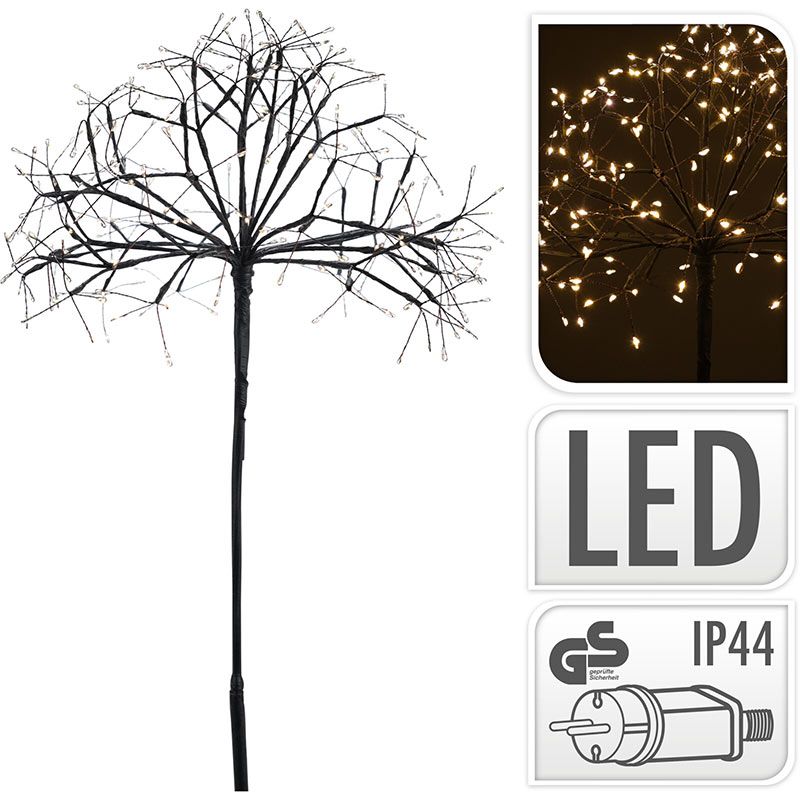 Led Boom 100 Cm Met 240 Led's - Warm Wit - Tuinsteker - Afanaya
