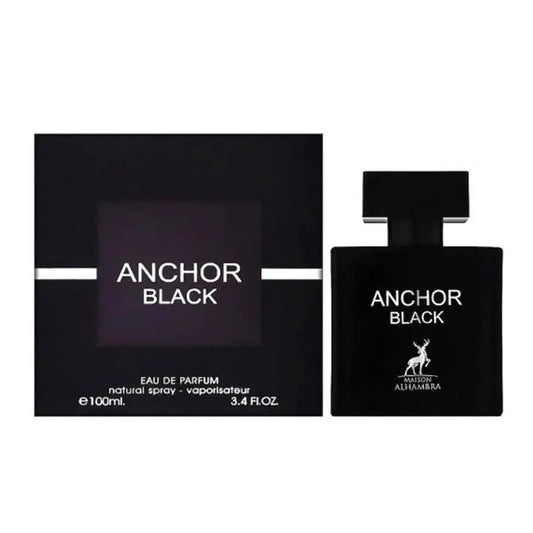 Maison Alhambra Anchor Black Eau De Parfum 100ml Spray - Afanaya