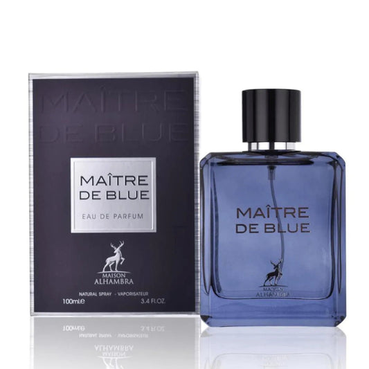 Maison Alhambra Maitrew De Blue Eau De Parfum 100ml Spray - Afanaya