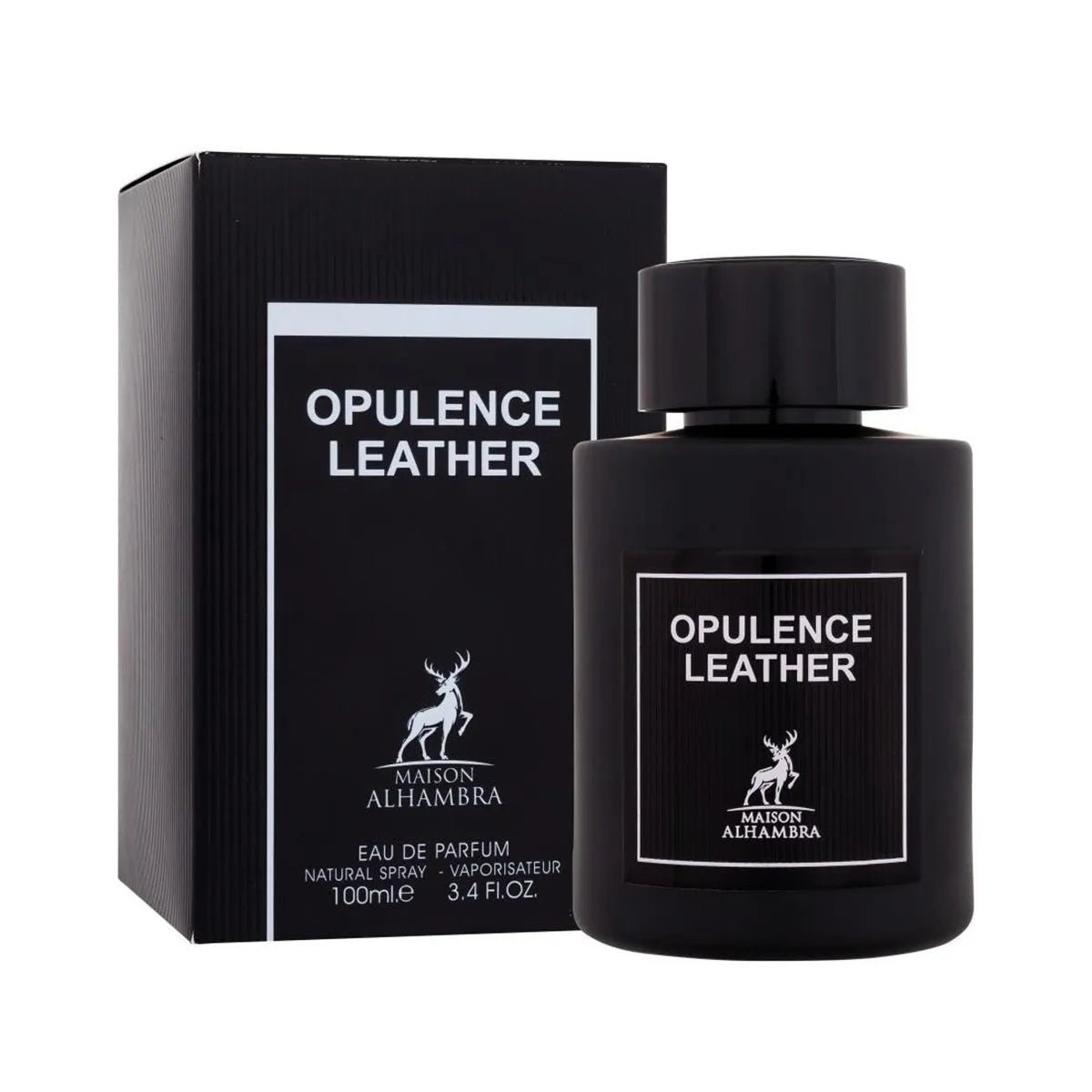 Maison Alhambra Opulence Leather Eau De Parfum 100ml Spray - Afanaya