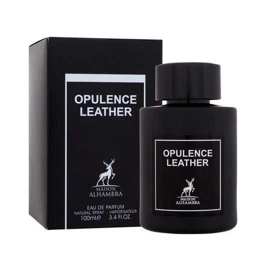Maison Alhambra Opulence Leather Eau De Parfum 100ml Spray - Afanaya