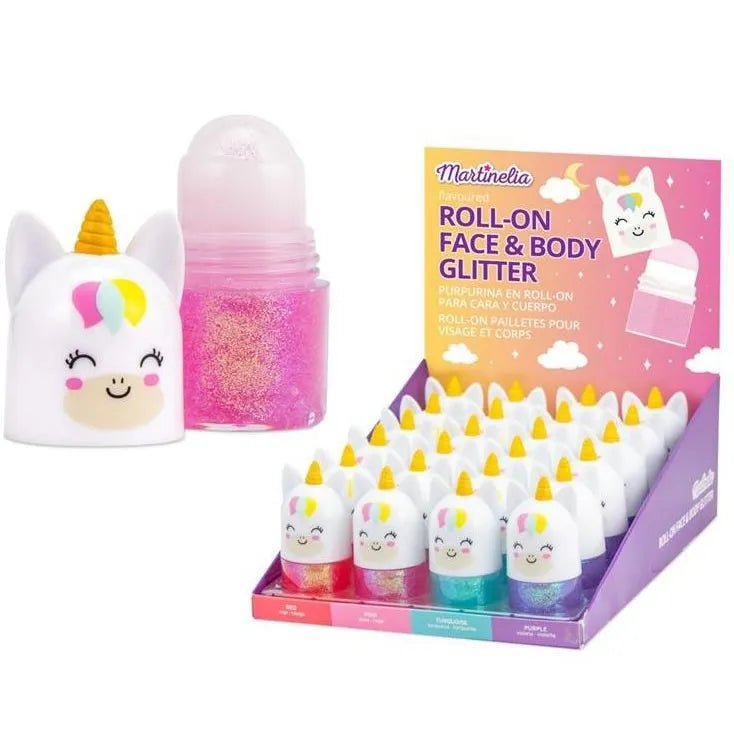 Martinelia Roll On Paillettes Pour Visage Et Corps 1 Unité - Afanaya