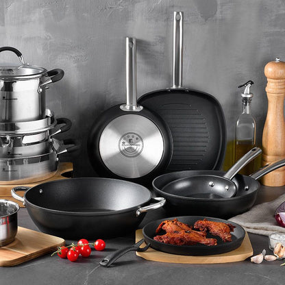 Masterpro Koekenpan Foodies Collection - Inductie - 30 Cm - Afanaya