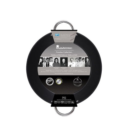 Masterpro Paella Pan - Inductie - 32 X 7.8 Cm - Foodies Collection - Afanaya