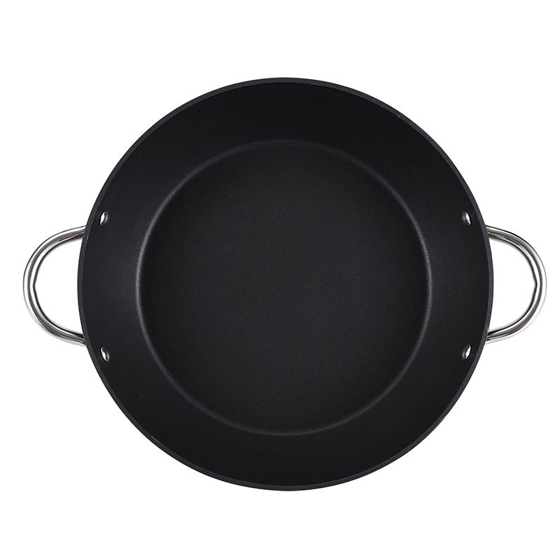 Masterpro Paella Pan - Inductie - 32 X 7.8 Cm - Foodies Collection - Afanaya