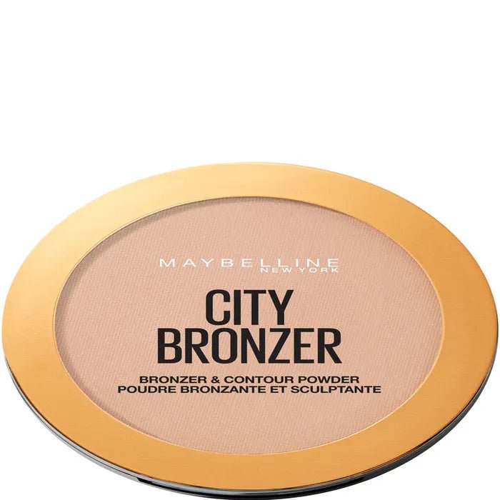 Maybelline City Bronzer & Contour Powder Makeup 250 Warm Medium 8g - Afanaya
