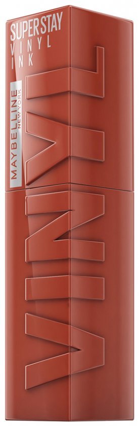 Maybelline SuperStay Vinyl Ink Liquid Lipstick 130 Extra Longwear Shine Lip Color 4.2ml - Afanaya