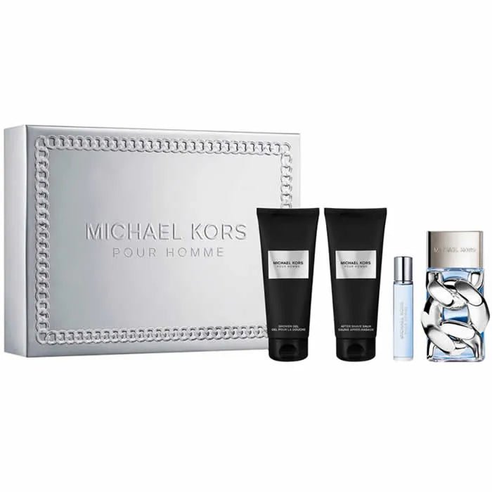 Michael Kors Pour Homme Eau De Parfum Vaporisateur 100ml Coffret 4 Produits - Afanaya