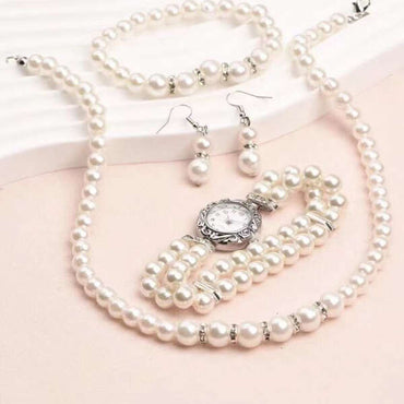 Mileya Watch Set with Jewelry Classic & Women - Afanaya