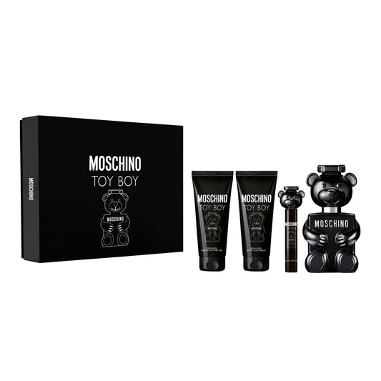 Moschino Toy Boy Eau de Parfum 100ml Gift Set – 4-Piece Men’s Fragrance Collection