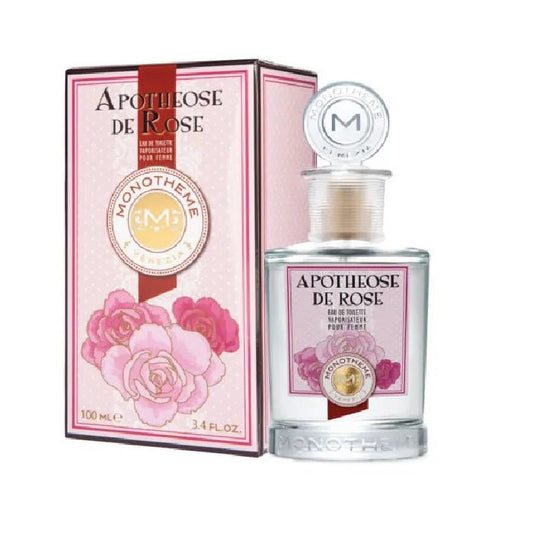 Monotheme Apothéose De Rose Feminino Eau de Toilette Vaporisateur 100ml - Afanaya