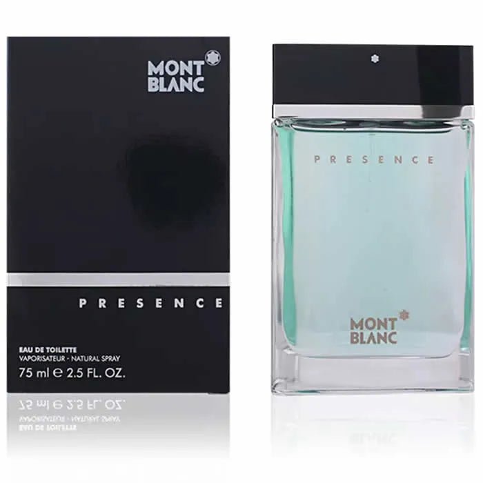 Montblanc Presence Men Eau De Toilette Vaporisateur 75ml - Afanaya